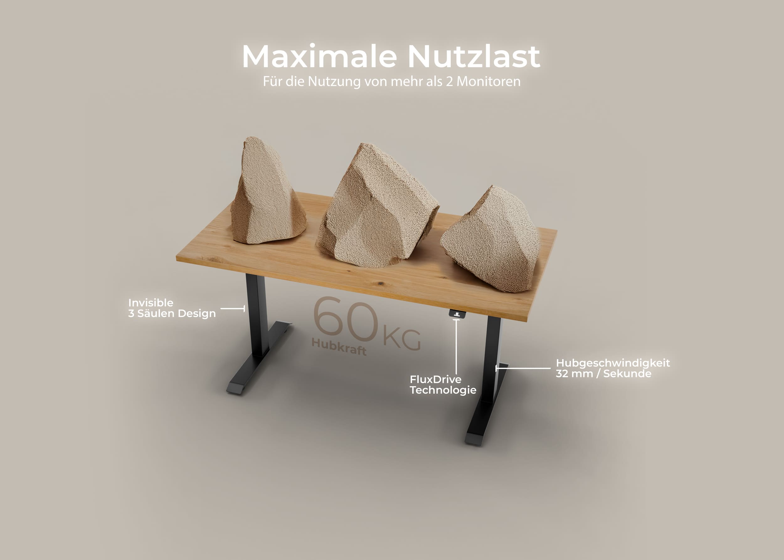 Tischgestell Desk X